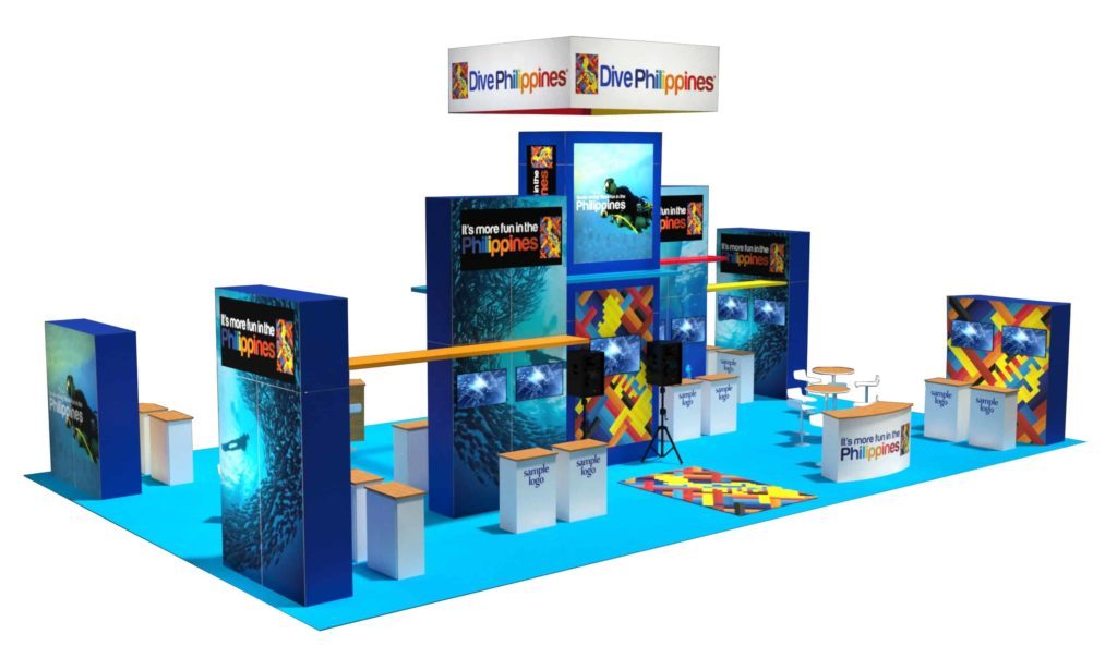 30x50 trade show rental exhibit