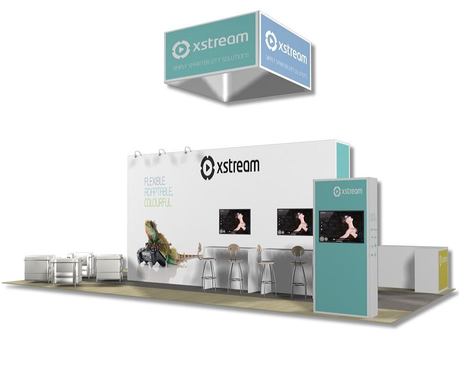 20x40 trade show booth rental