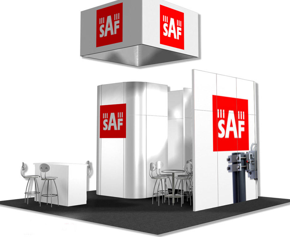 trade show rental booth 20x20